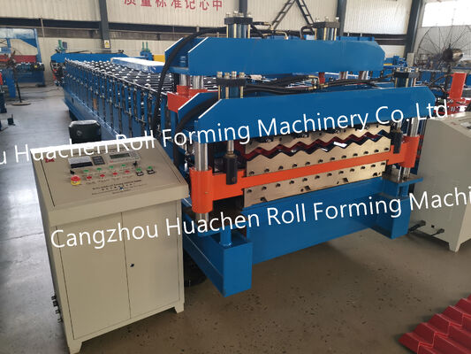 Machine de formage de tôles de toit en métal ondulé de fabrication chinoise