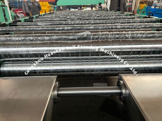 Machine de fabrication de tôles de toiture en acier métallique
