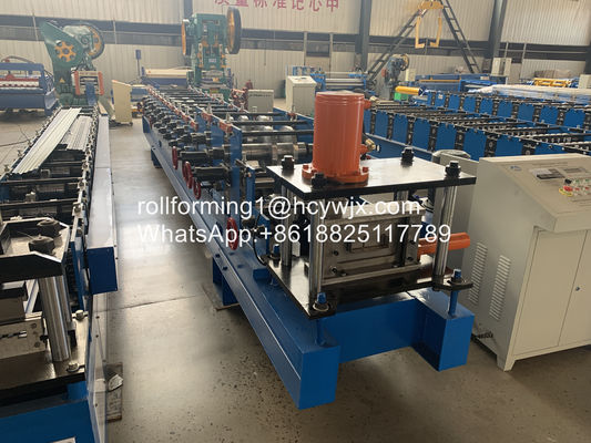 Machine de formage automatique de rouleaux de purlin galvanisé Cz 15 rangées