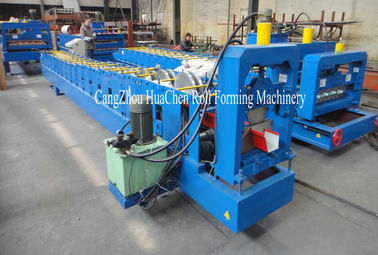 18 stations de rouleau pleuvoir la gouttière formant la machine avec Uncoiler manuel/hydraulique
