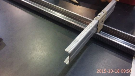 goujon 8.5kw et petit pain de voie formant des rangées de PLC 12 de machine