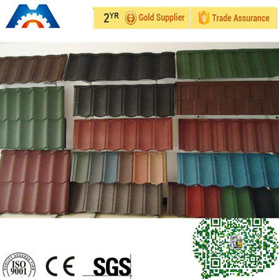 Toiture enduite en pierre en métal formant le PLC élégant de Panasonic de machine