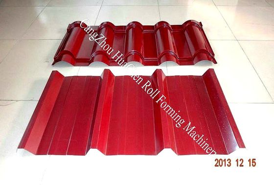 petit pain adapté aux besoins du client par 440V de double couche de profil de toit formant la machine pour le CE de toit