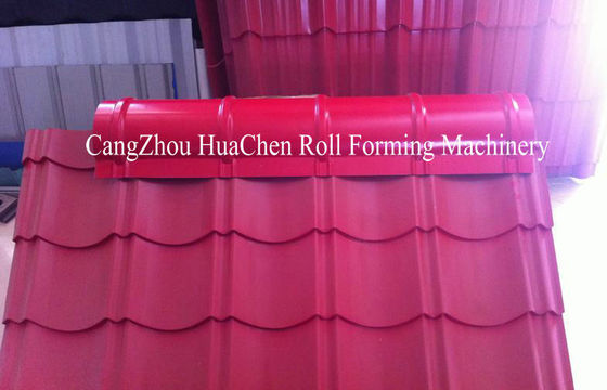 Petit pain en acier de tuile de chapeau de Ridge de toit de 15 rouleaux formant le CE d'OIN de machine