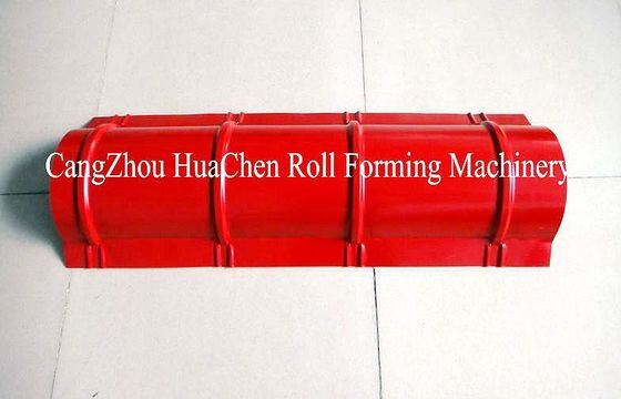 Petit pain en acier de tuile de chapeau de Ridge de toit de 15 rouleaux formant le CE d'OIN de machine