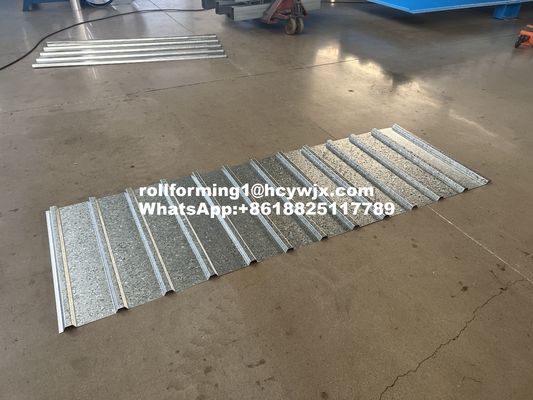 Toit de bobine du zinc G250-G300 formant la machine, petit pain de panneau formant la machine trois phases