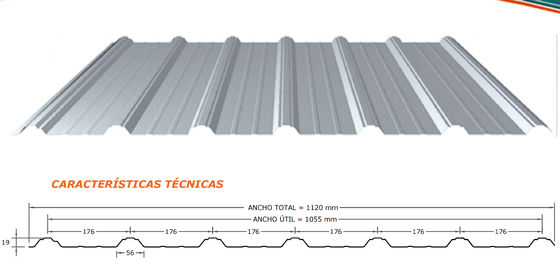Machine de feuille de toiture de SUPERTECHO