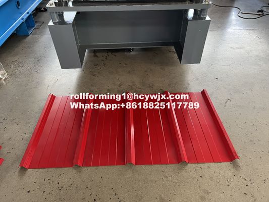 Machine de formage de métal pour toiture revêtue de pierre Vitesse 8-20 m/min