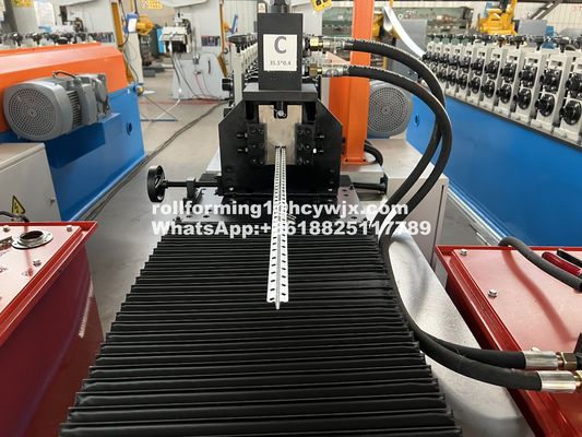 380v 50hz 3 phases machine de formage de rouleaux de rouleaux et de pistes pour bobine d'acier