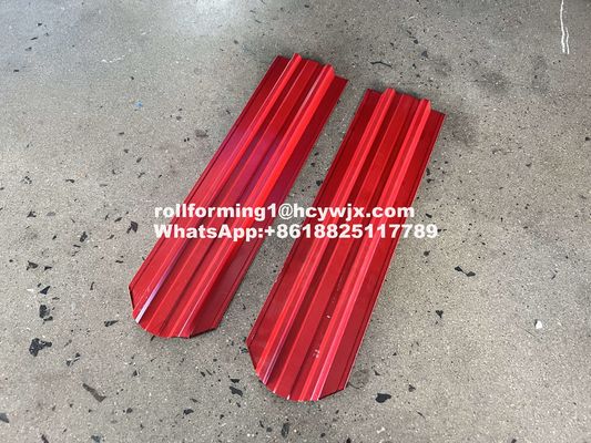 Machine de formage de piquets de clôture avec coupe hydraulique, contrôle PLC et épaisseur de matériau de 0,3 à 0,6 mm