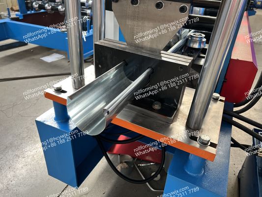 Machine de formage de gouttières semi-rondes Cr 12 Lamelle de coupe en acier de haute qualité