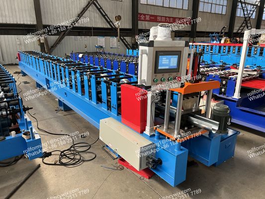 Machine de fabrication de gouttières de précision contrôlée par PLC et convertisseur