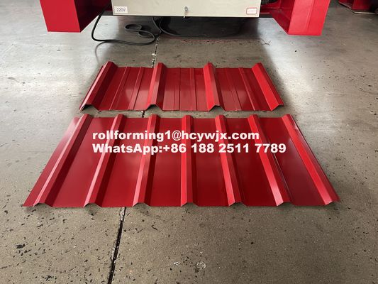 5.5KW AG Panneau machine de formage à rouleaux à double couche