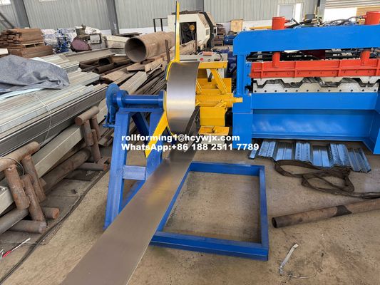 Machine de formage de rouleaux de porte à volets à transmission en chaîne avec matériau de lame de coupe Cr12