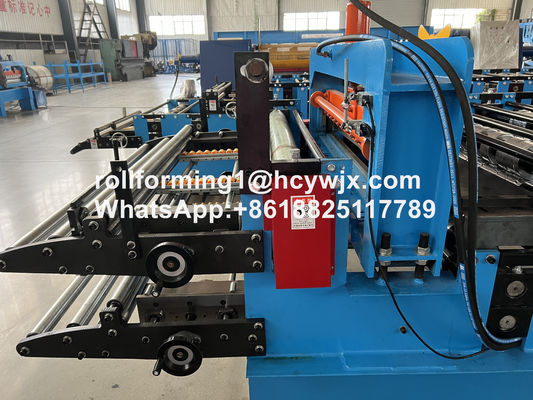 TR37-200/TR14-225 Machine à former des rouleaux à double couche avec guillotine de précoupe