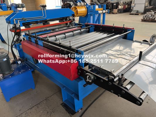 Machine de découpe à fente contrôlée par PLC pour matières premières GI / PPGI