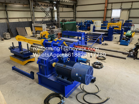 Ligne de découpe GI / PPGI avec recouleur 0,12-5 m/min. Épaisseur du matériau