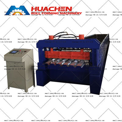 PPGI / GI 1,2 mm machine de formage de rouleaux de plancher