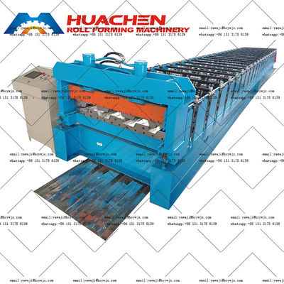 1.2mm Carreaux de sol en céramique revêtement de sol en rouleau formant la feuille de toit Machine de fabrication