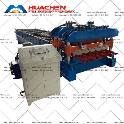 Machine à former des tuiles vitrées en aluminium de 1250 mm