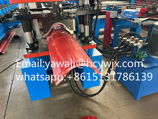 3 chapeau de tôle d'acier de couleur de la phase 400mm formant l'équipement de forme de machine/de petit pain