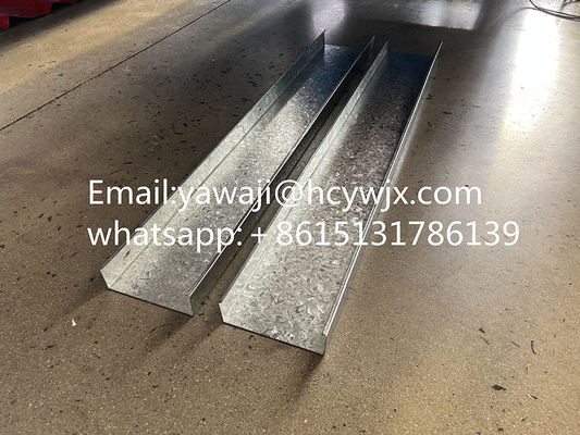 C Machine de formage de rouleaux de purlin avec commutateur facilement