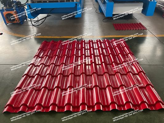 Produire une machine de formage de carreaux de toiture/une machine de fabrication de carreaux vitrés/une machine de formage de rouleaux de tôles d'acier