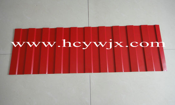 Petit pain à grande vitesse bleu de panneau de toit formant la machine/petit pain anciens