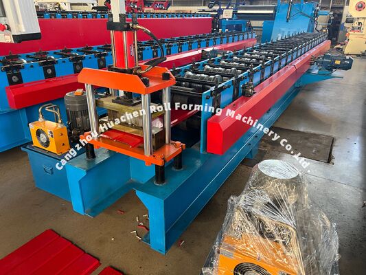 Machine automatique de formage de rouleaux de panneaux muraux de toit