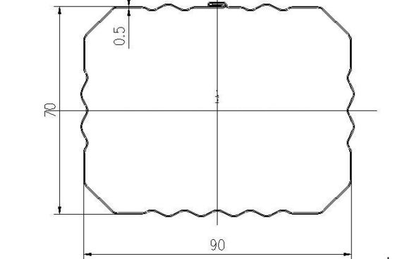 Petit pain carré de tuyau de descente d'eaux ménagères de tuyau d'acier formant les machines 8 complètement automatiques - 10m/minute