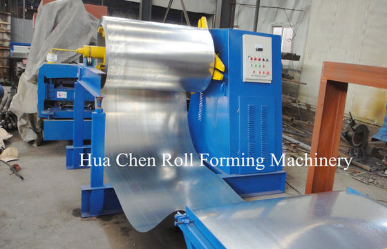 Petit pain en aluminium de profil de Trimdeck de feuille de toiture formant la machine avec le contrôle de PLC