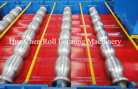 tuile de l'énergie 7.5Kw hydraulique et couvrir la double couche pour laminer à froid former la machine du CE