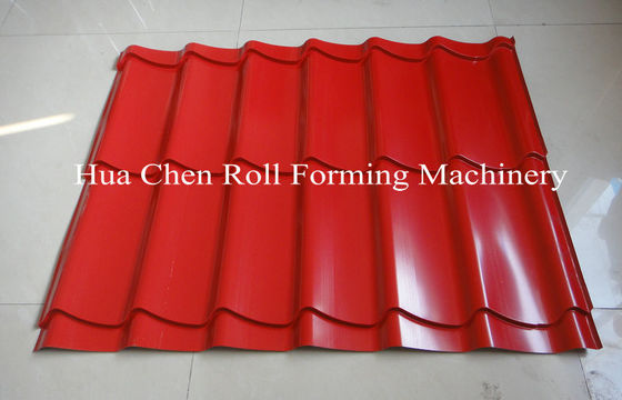 tuile de l'énergie 7.5Kw hydraulique et couvrir la double couche pour laminer à froid former la machine du CE