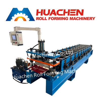 Machine à laminer des carreaux de couleur en forme de rouleau - Un équipement avancé pour la production de divers panneaux de toiture et de carreaux