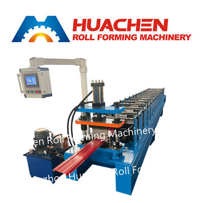 PLC machine de clôture perforée entièrement automatique / machine à filets à trous rhombiques / machine de fabrication de carreaux de toit
