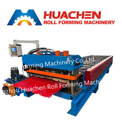 Machine de formage de profilés trapézoïdaux en aluminium et en tôle galvanisée
