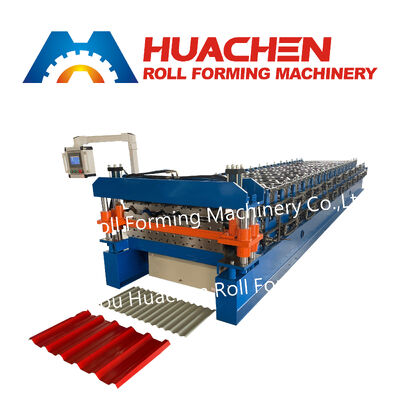 Machine de formage de feuilles de panneaux de toiture en métal à haut rendement pour les applications de construction