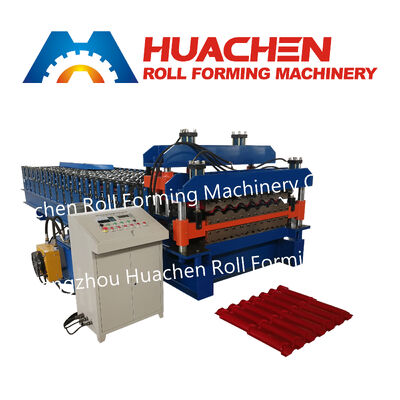 Vente à chaud Tuff Rib Machine de fabrication de toiture métallique avec pré-cutt Max Rib AG Panneau machine de formage de rouleau