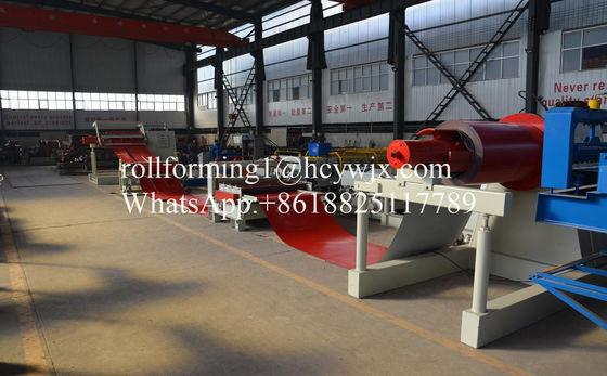 30m/Min Steel Coil Slitting Line avec Decoiler et Recoiler