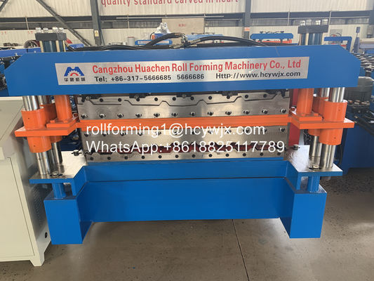 Métal d'IBR couvrant le petit pain de double couche formant la machine