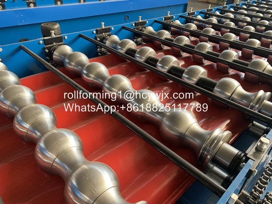 petit pain de tuile vitré par antiquité de contrôle de PLC 2m/Min formant la machine