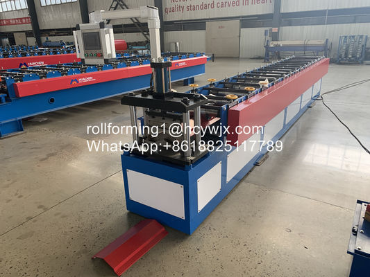 GI Ridge Cap Roll Forming Machine du toit PPGI en métal de 0.3mm