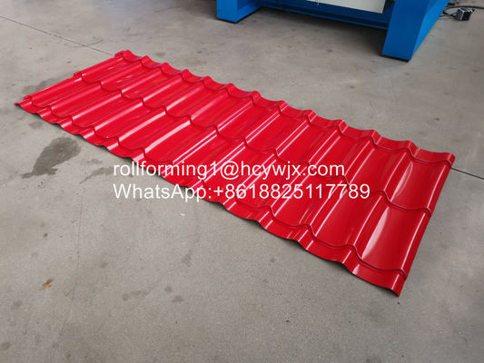 Petit pain en acier de tuile de la poutre 1250mm de la CE 600H formant la machine