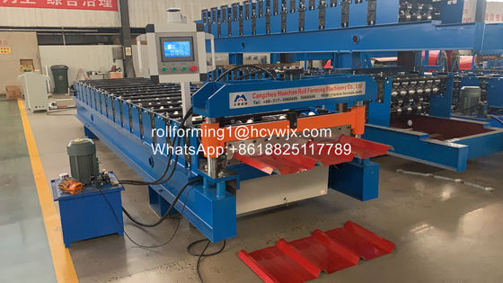 Machine de formage de rouleaux de toiture en tôle de feuille de métal Aluzinc TR4/TR5/TR6