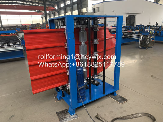 machine de rabattement de feuille de toit de 6m/Min Manual Arching 0.25mm