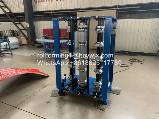 machine de rabattement de feuille de toit de 6m/Min Manual Arching 0.25mm