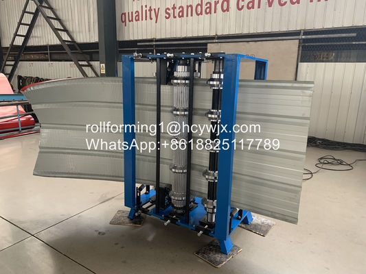 Recourbement manuel de PLC du Gi 6m/Min Roof Sheet Crimping Machine de Ppgi