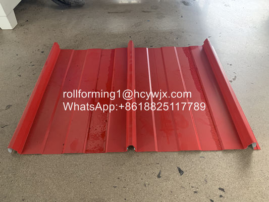 Laminoir de feuille de toit de la serrure 15m/Min 3p d'individu de PLC