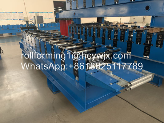 Épaisseur galvanisée Ridge Cap Roll Former du toit 1.5mm en métal