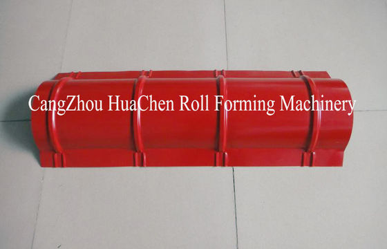 Petit pain de chapeau de Ridge de profil de toit en métal formant la machine/la machine 380V 50Hz tuile de Ridge